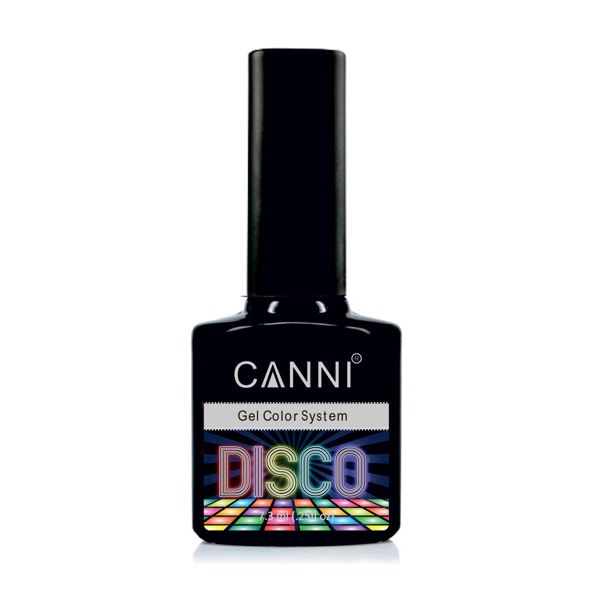 Уцінка! Світловідбивний гель-лак для нігтів Canni Disco 3D Flash 547 латте, 7.3 мл